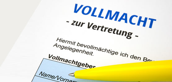 Bankvollmacht